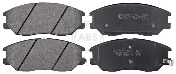 Front A.B.S. 37505 Brake Pad Set, disc brake for HYUNDAI,KIA,SSANGYONG