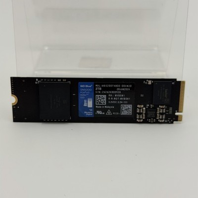 Western Digital WD 2280mm Blue SN5000 2TB M.2 NVMe Gen 4.0 x 4 SSD WDS200T4B0E