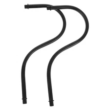  2 Pcs Floor Lamp Replacement Parts Repair Kit Curved Stem Making Supplies