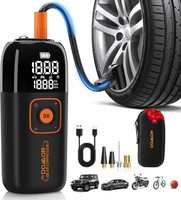 Elektrische Luftpumpe 150 Psi Tragbare Akku Kompressor 6000Mah Fahrrad Auto Neu