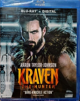Kraven the Hunter (Blu-ray, Digital, 2024) NEW / NO SLIPCOVER 