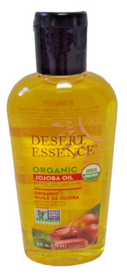 JOJOBA OIL NEW DESERT ESSENCE USDA ORGANIC FOR HAIR SKIN AND SCALP 4oz. 118ml