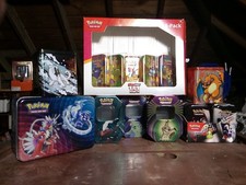 Lot Of 19 Empty Pokemon TCG Tins! Assorted 