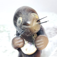 Vintage Decorative Cute Little Sea Lion holdi...
