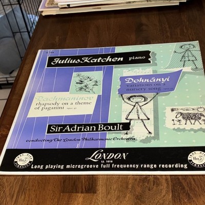 london rachmaninov dohnanyi rhapsody paganini nursery katchen boult lp