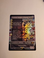 Summon: Knights of Round (Borderless) Final Fantasy Foil
