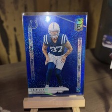 2024 Panini Donruss Elite - Rookies Laiatu Latu #160 Status Sparkle /299 (RC)