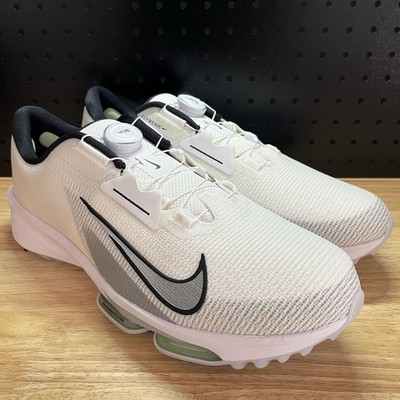 Nike Infinity Tour BOA 2 Golf Cleats Shoes White Men Size 14 Wide FN6730-100 NEW