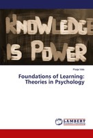 Foundations Of Learning: Theories In Psychology Pooja Vats Taschenbuch Englisch