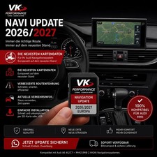 AUDI A6,A7 4G,C7 FACELIFT MHI2 NAVI, NAVIGATION, KARTEN UPDATE EUROPA 2027