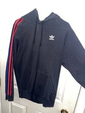 Adidas Men  s Adicolor 3D Trefoil Hoodie   Small