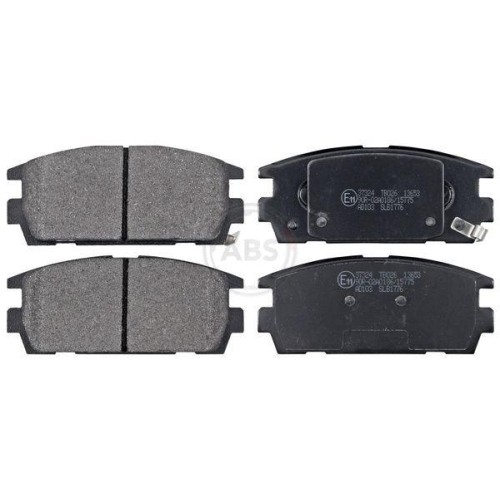 Plaquettes de frein ABS 37324 anti-bruit et endurance thermique pour Hyundai