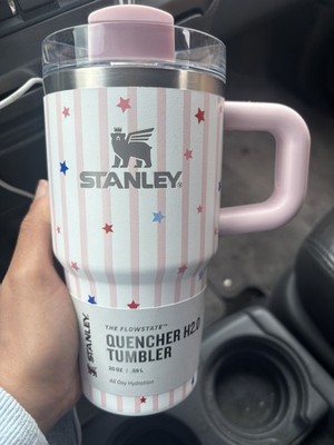 Stanley 20 oz tumbler Target Exclusive Pink Starry Stripes