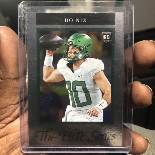 Bo Nix #18 2024 Panini Donruss Elite 1992 Rookie card