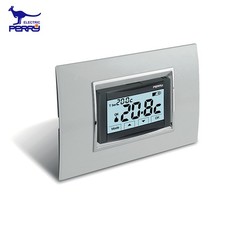 Perry 1TITE543 - Termostato digitale 230v da incasso touch screen MOON SOFT TOUC