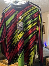 Adidas 2022-23 Mexico Goalkeeper Icon Jersey Mens Size Large
