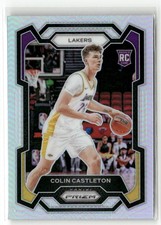 2023-24 Panini Prizm #287 Colin Castleton Prizms Silver RC ROOKIE LAKERS