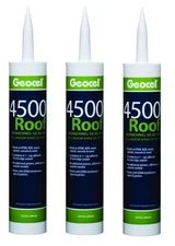 GEOCEL GC55103 4500 Black Roof Bonding Sealant 10.1 Ounce Cartridge 3 Pack