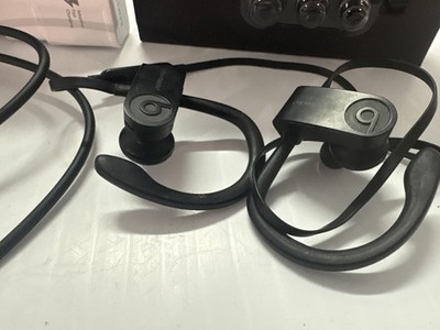 Beats By Dr Dre Powerbeats3 Wireless Ear-Hook Earbuds Black Bluetooth A1747