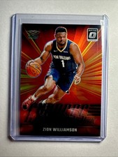 2024-25 Panini Donruss Optic #20 Zion Williamson Express Lane Pelicans Prizm