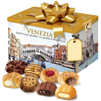 Matilde Vicenzi Venezia Cookie Gift Tin  Italian Pastries & Cookies in Indivi...