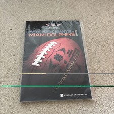 NFL New York Giants V Miami Dolphins 28.10.07 Wembley Stadium Official Programme