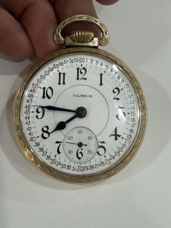 orologio da tasca illinois sangamo special 23 jewel funzionante.