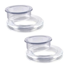 AIEX 2 Inch 2 Set Patio Table Umbrella Hole Ring and Cap Silicone...