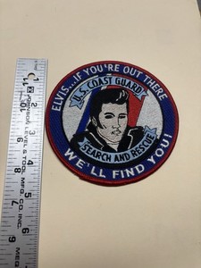 US Coast Guard Search And Rescue Elvis Patch
