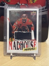 2025-26 UD CENTENNIAL BLACKHAWKS MADHOUSE MATERIALS ARVID SODERBLOM #MM-SO