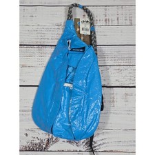 KAVU Blue Mini Rope Tarp Sling Bag Crossbody Backpack Outdoor Travel NWT