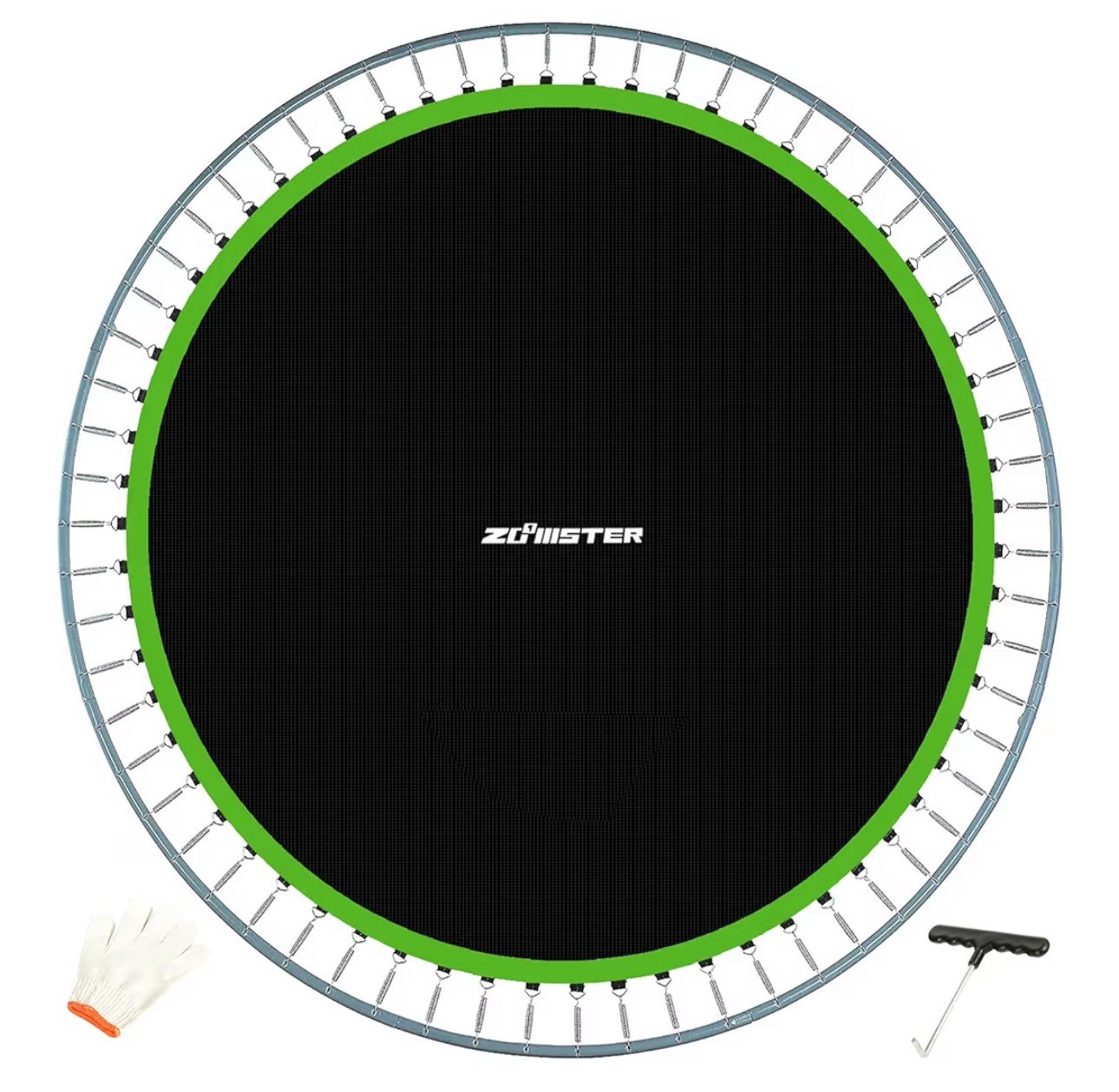 Zoomster Replacement Jumping Mat, Fits 15 ft Round Trampoline Frame w 96 Hooks