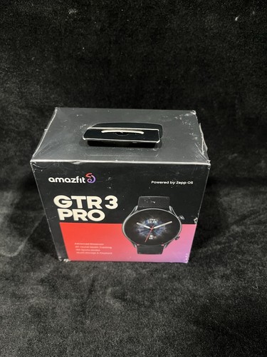 A2040 Amazfit GTR 3 Pro Smartwatch 1.45mm Infinite Black. New-Factory Sealed - Picture 12 of 16