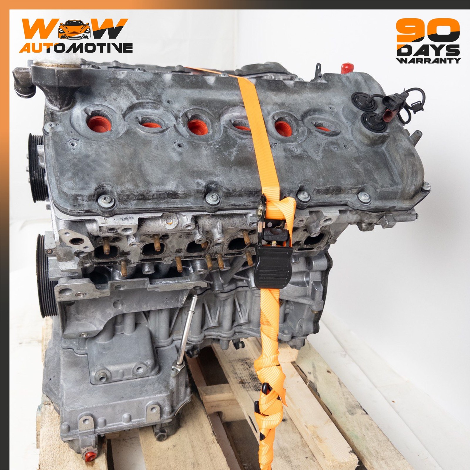 04-13 BENTLEY CONTINENTAL GT 6.0L W12 COMPLETE ENGINE MOTOR ASSEMBLY OEM