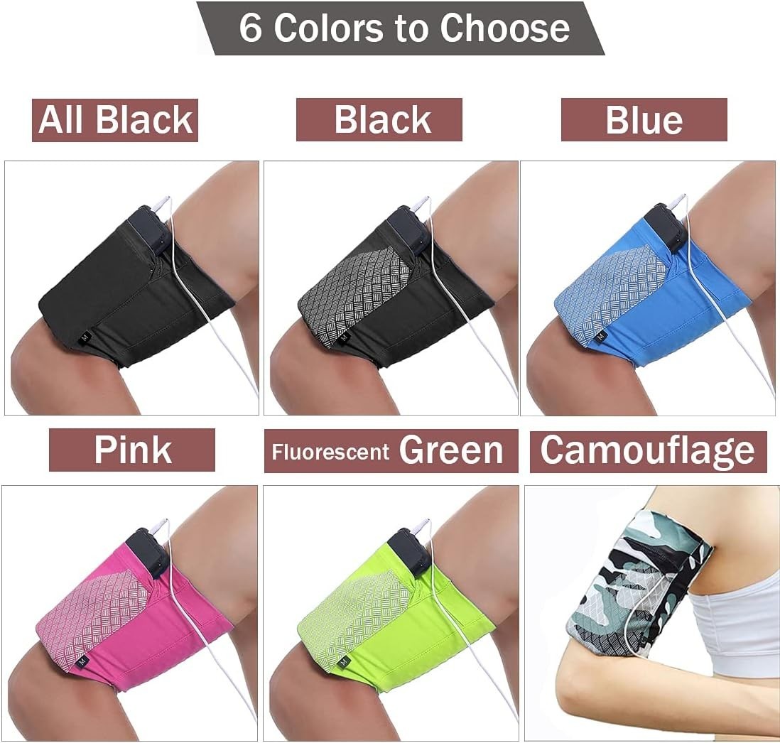 Versatile Cell Phone Armband for Fitness - Secure Fit for All Active Lifestyles