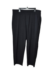 Athleta Pants Womens 14P Black Brooklyn Pull on Stretch Travel Comfort