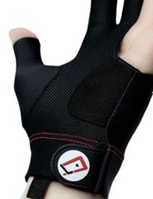 95-740LS Cuetec Axis Billiard Glove - Fits Left Hand Black, Small 