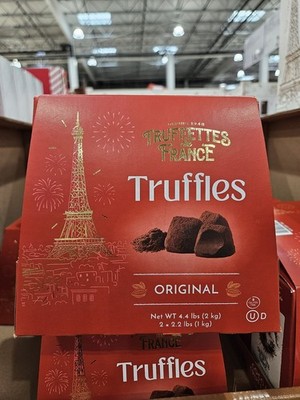 Truffettes De France Truffles Dusted With Cocoa Powder 2.2 Lb,Kosher GF , 2-PACK