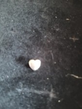 Charmanhänger  585 Weissgold  1,55 g 1cm Dur...