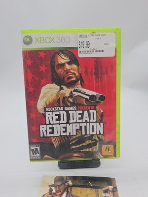 Red Dead Redemption Microsoft Xbox 360 Video Game M NTSC-U/C CIB Complete Tested