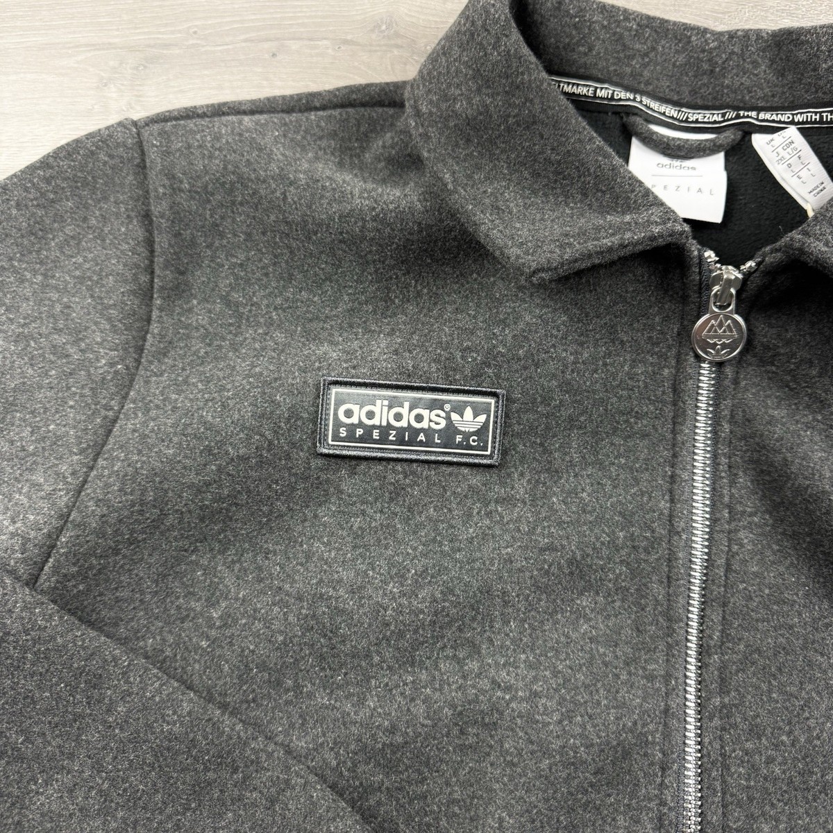 Adidas SPZL FC Track Top / Jacket 'Dark Grey Heather' - Size XXL