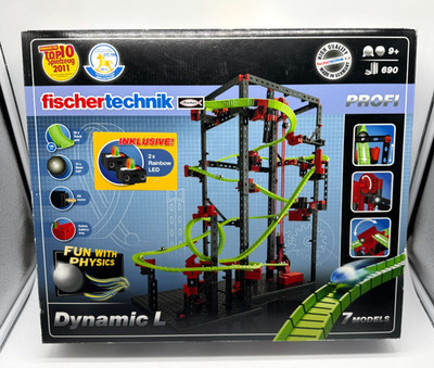 Fischertechnik Dynamic L Profi - 511932 - Kugelbahn - 690 Bauteile - 2011 - Neu