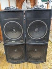   Gemini XGA-2000 watt Amplifier with Peavey 215EQ Graphic Equalizer Brand New 