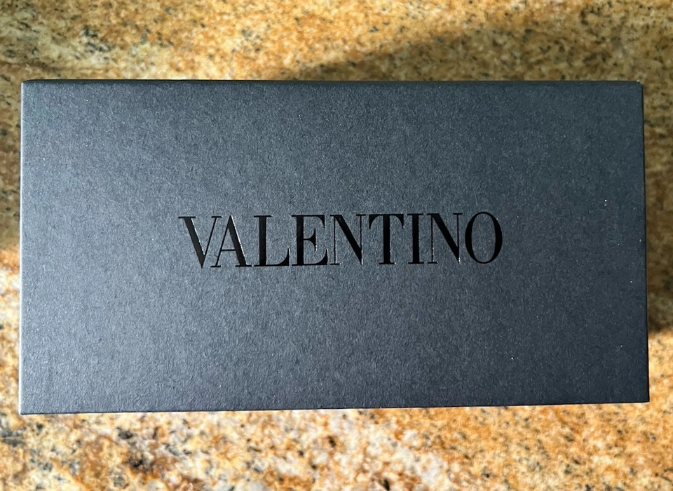 Gafas de sol Valentino Garavani 83 mm marco dorado protector nuevas en caja auténticas Foto 3 de 4