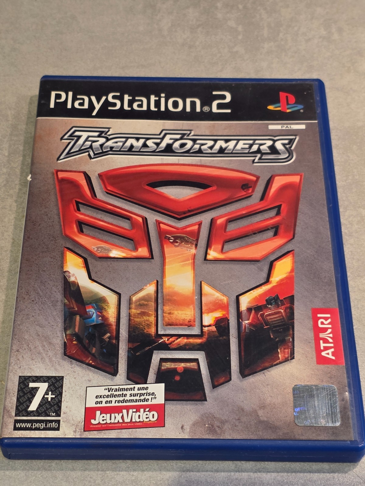 TRANSFORMERS  SONY PS2 PLAYSTATION 2 OR