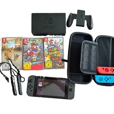 Nintendo Switch 1 Konsole mit Spiele Top Zustand