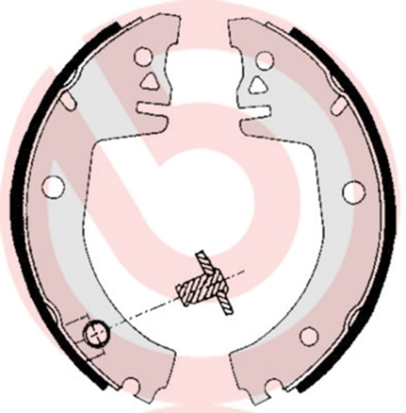 Brembo Bremsbackensatz S 85 512 FüR 781 785 Favorit Skoda Forman Pick Up 787 135-image
