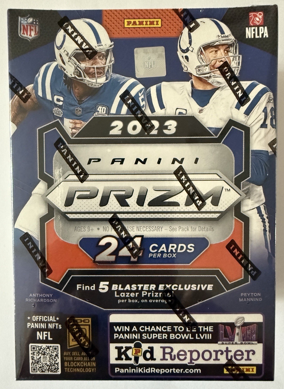 2023 Panini Prizm NFL Football Blaster Box Lazer Prizms Factory Sealed Stroud RC