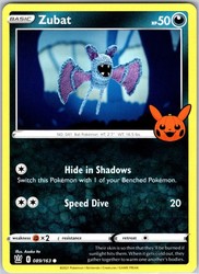 Zubat 089/163 Trick or Trade BOOster Promo Asako Ito Crochet Art