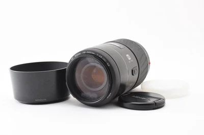 Minolta AF Zoom 75-300mm F4.5-5.6 Lens A Mount For Repair w/Hood Caps From JAPAN - Image 1 of 4